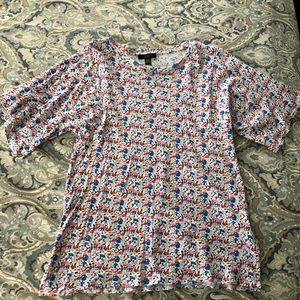 JCrew floral top